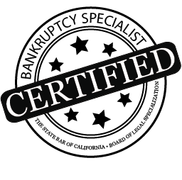 State Bar of California Certified Bankruptcy Specialist seal